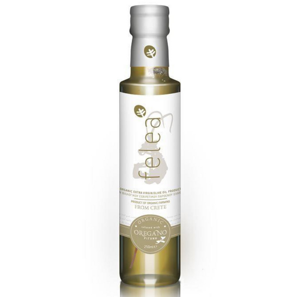 Feleagoods Organic Olive Oil With Oregano 250 ml