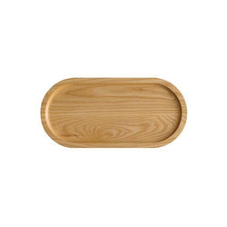 Er-go! Solid Ash Wood Platter (M) (Natural)