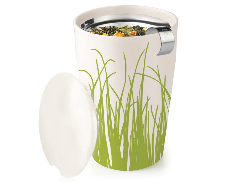 KATI STEEPING CUP & INFUSER SPRING GRASS
